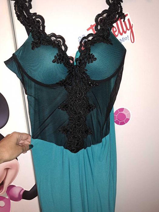 Rochie/rochita de ocazie lunga licra dantela