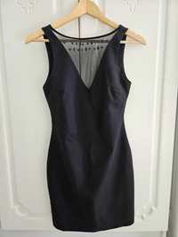 Стильное классическое черное платье Zara