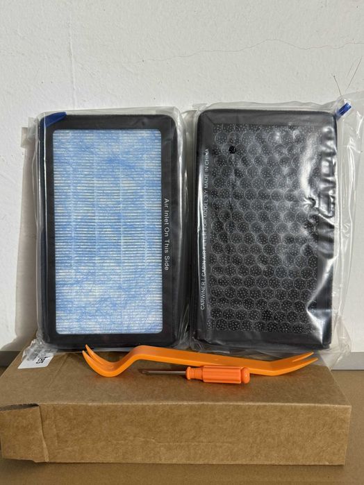 HEPA + Въглероден Филтър Купе За Tesla Model 3, Y, Highland, Juniper