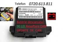 Update de CAN Gateway Rezolvare problema descarcare baterie Resoftare