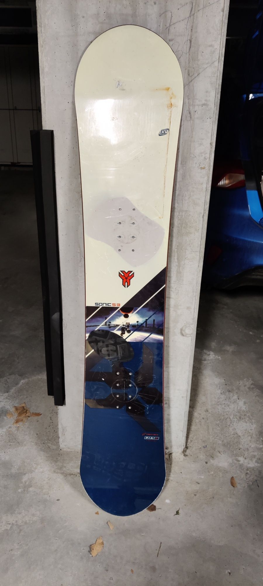 Snowboard CC Sonic 157 cm, camber.