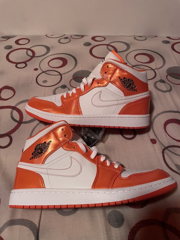 Nike Air Jordan 1 Mid “Metallic Orange” 44-46