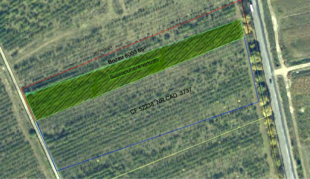 Proprietar, vand teren intravilan Somcuta Mare, Maramures