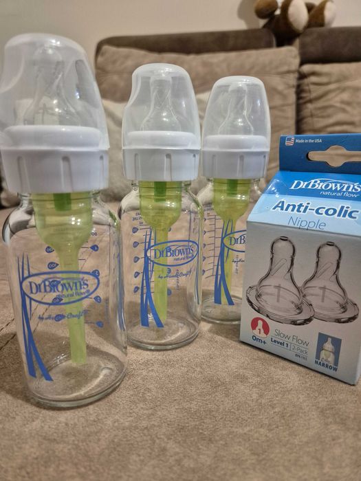Стъклени шишета  Dr. Brown's 120 мл