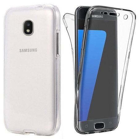 Capac de protectie Full TPU 360° (fata + spate) pt Samsung Galaxy J3