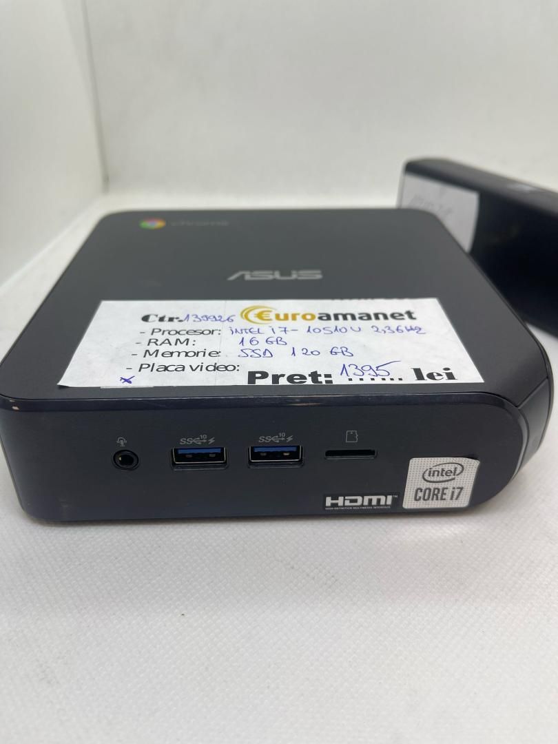 Mini PC ASUS Chromebox 4 cu procesor Intel Core i7-10510U -A-