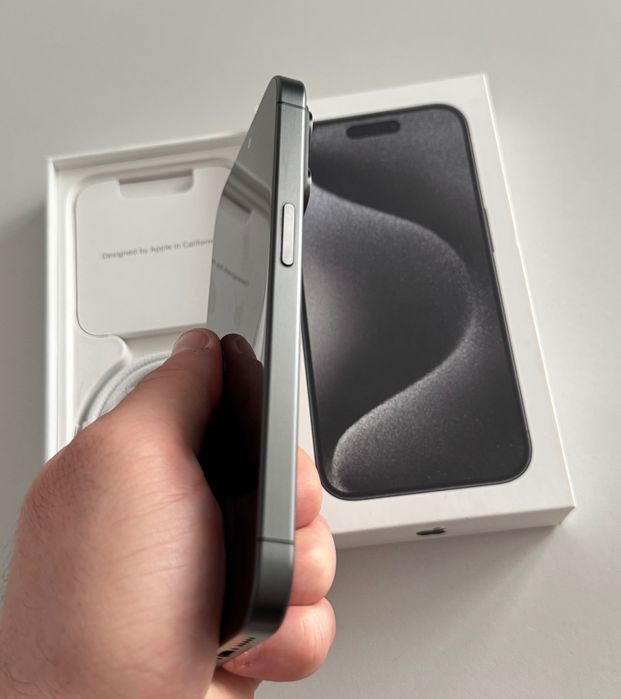 iPhone 15 Pro 256GB Black Titanium