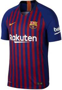 Tricou Nou Original Nike FC Barcelona fotbal S Messi Vaporknit