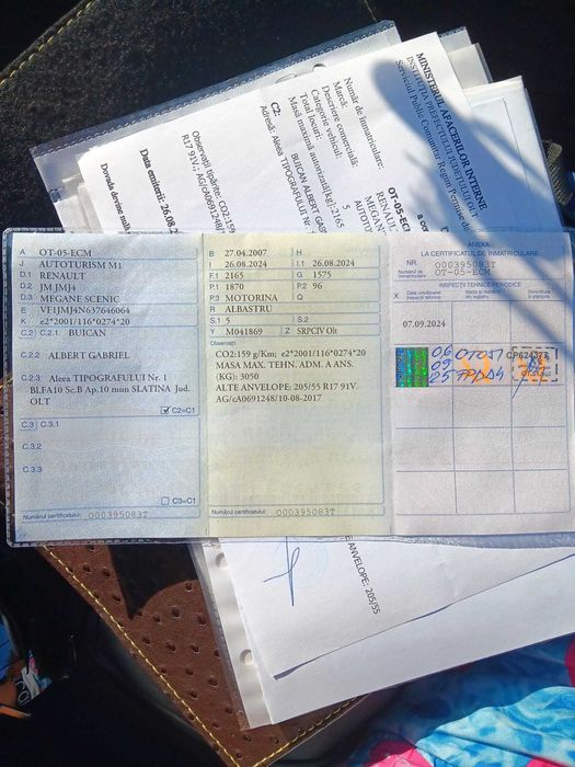 Renault seni 2 an fabricație 2007 diesel 1.9