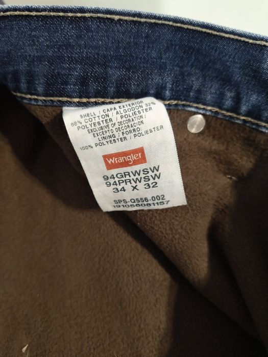 Дънки с подплата Wrangler
