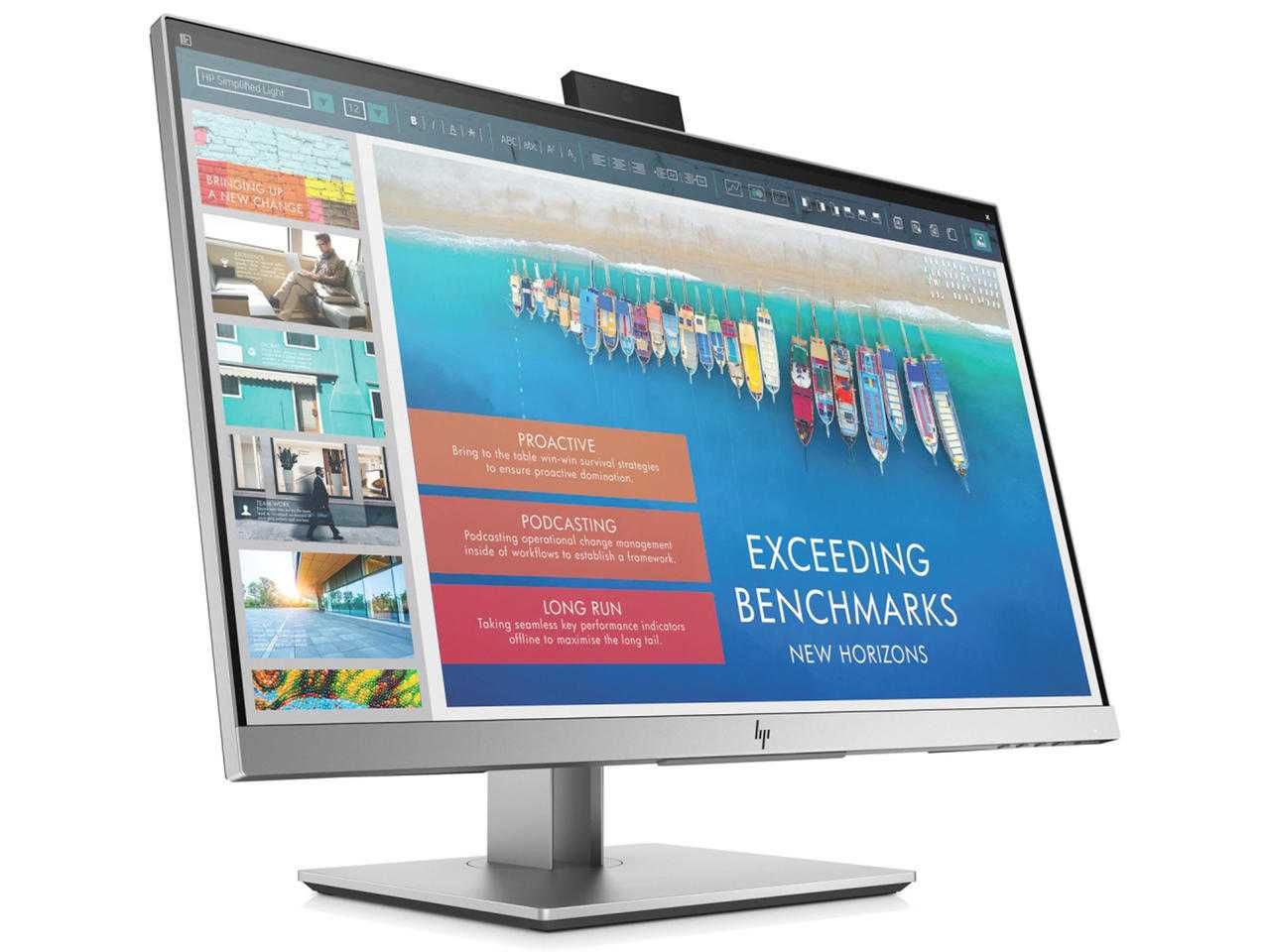 Монитор HP E243d 1920x1080 с 12 месеца гаранция