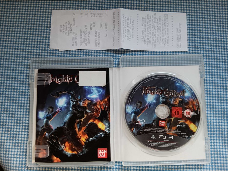 Khights Contract, CD Joc Ps3 de colectie,foarte Rar,complet si factura