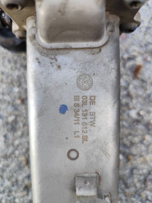 Охладител за ЕГР за пасат б7 2.0 TDI 140 кс