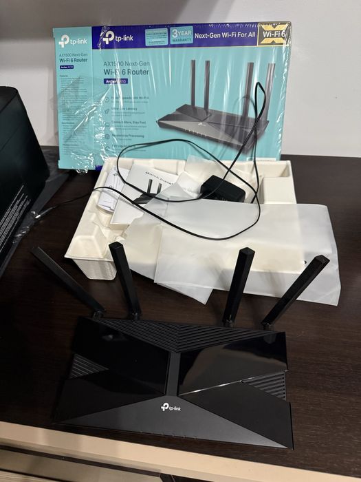 Router gigabit Tp-Link AX1500, Wi-Fi 6