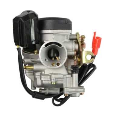 Carburator scuter GY6 80cc, 4 timpi