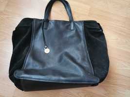 Черна дамска чанта Vera Pelle