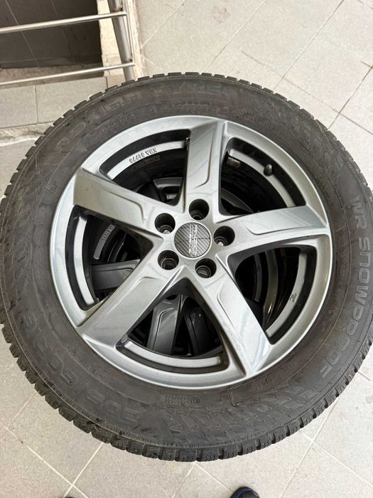 Jante aliaj OZ + Cauciucuri Nokian Snowproof