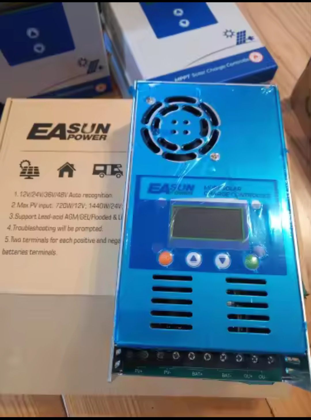 Controler fotovoltaic mppt 60A Easun