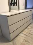 Comoda alba, 6 sertare