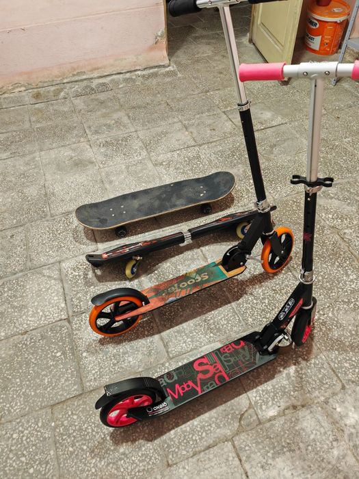 Trotineta Oxelo, Trotineta Scooter, Skateboard, Waveboard