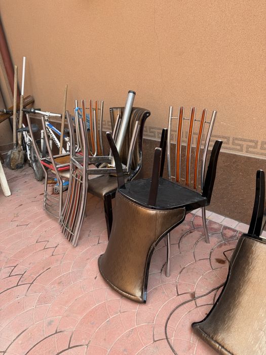 Нержавейка стол ва стулллар