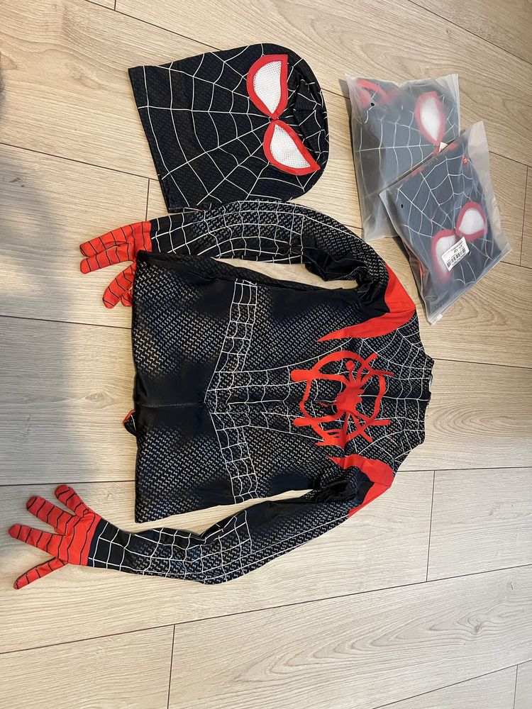 Costum spider man copii marime 110,120,140,150 cm inaltime