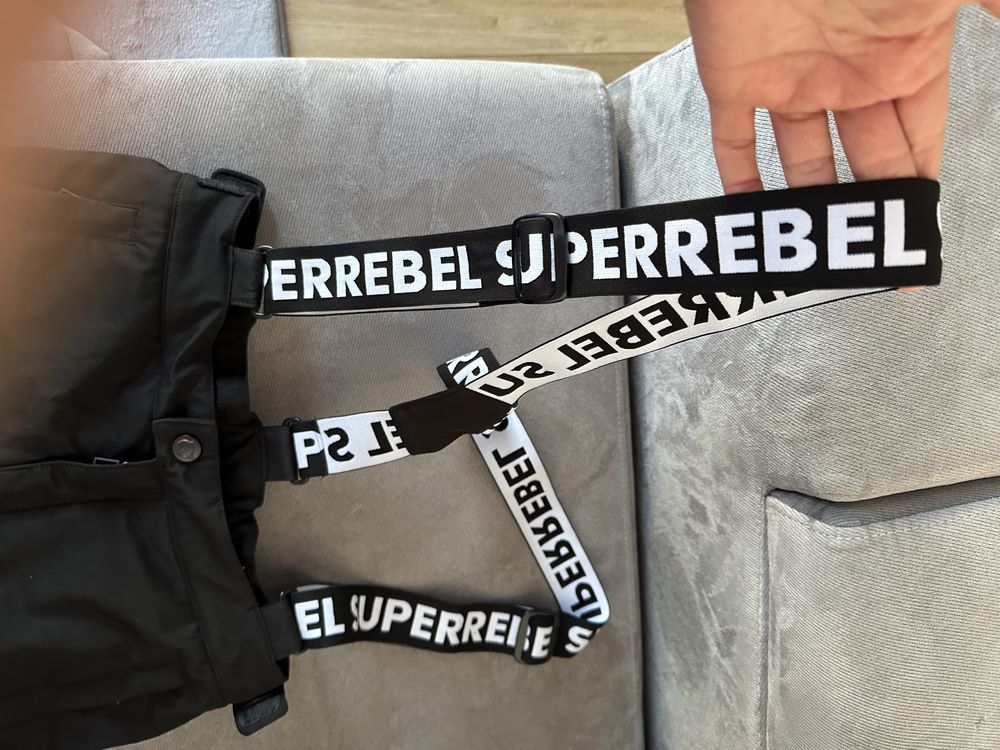 ски екип за тийнейджър с яке и панталон Super Rebel  176 см