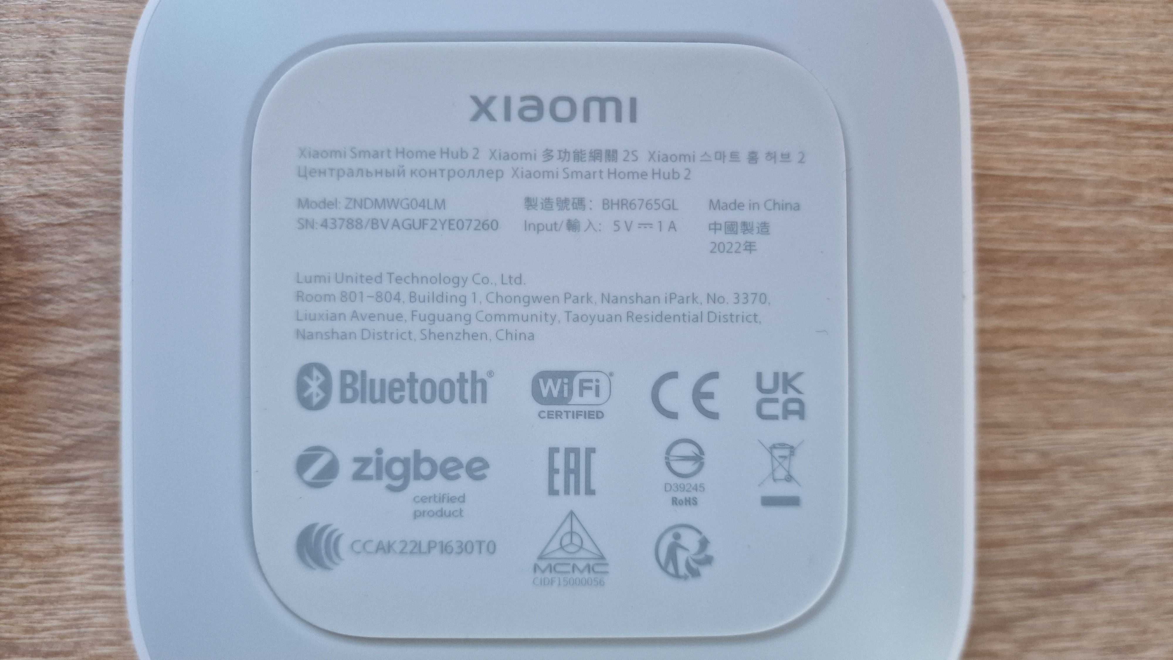 Xiaomi Smart Home Hub 2 + senzor temperatura
