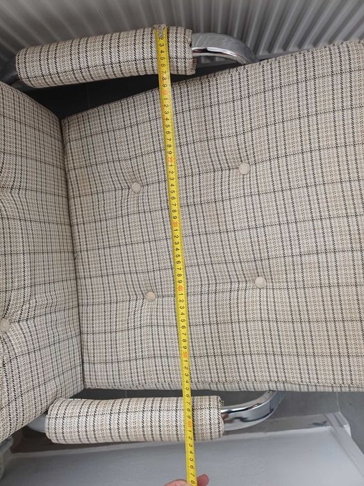 Fotoliu extensibil cadru inox