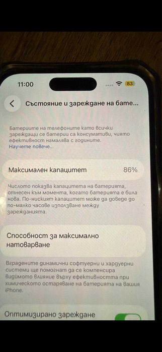 Iphone 14 pro с кутия и зарядно в перфектно състояние
