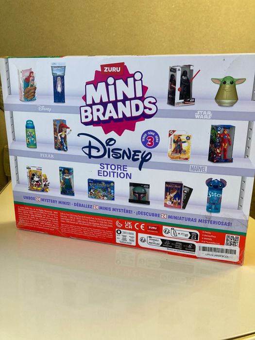 Mini brands адвент календарь из 24 окошек героев дисней