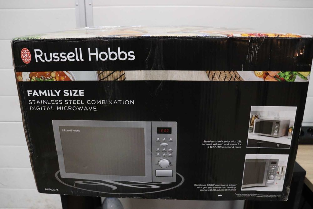 Микровълнова фурна Russell Hobbs Digital неръждаема стомана, 25L, 900W