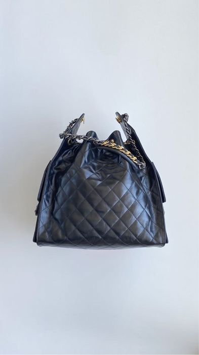 Chanel дамска черна чанта