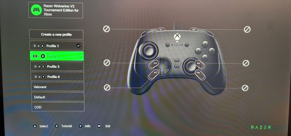 Controller RAZER Wolverine V3 Tournament Edition (în garanție)