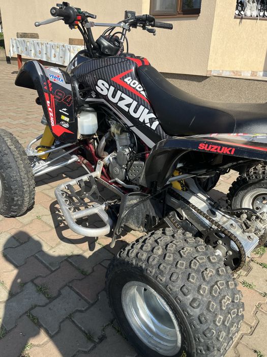 Suzuki ltz 400 cu nr negre in stare perfectă
