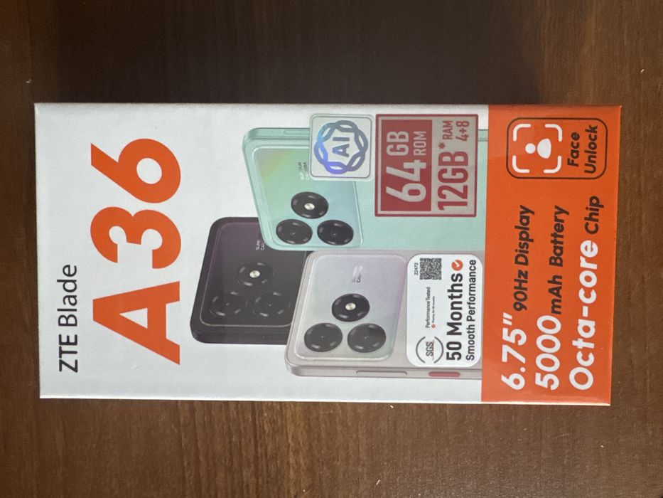 Продам телефонZTE Blade A36