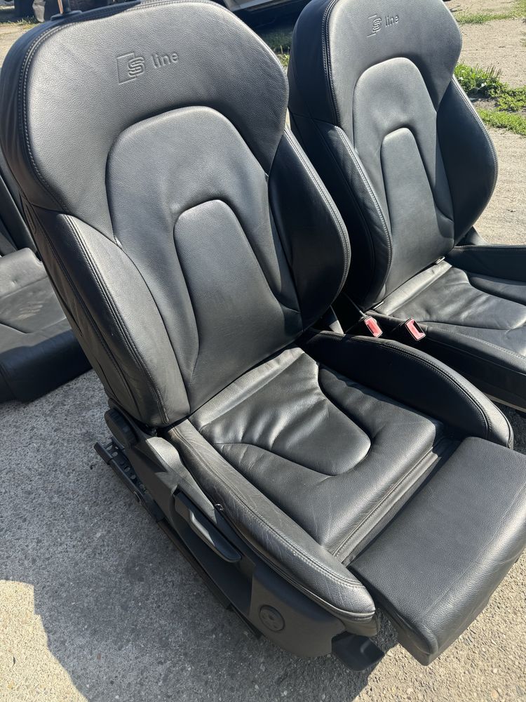 Interior scaune Sline piele Audi A5 sportback 2009-2014 fara incalzire