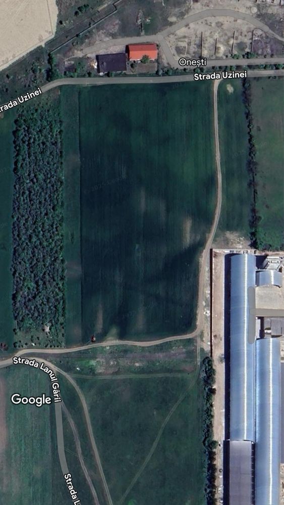 Teren intravilan - 28000 mp compact - Onesti str.Uzinei - Lanul Garii