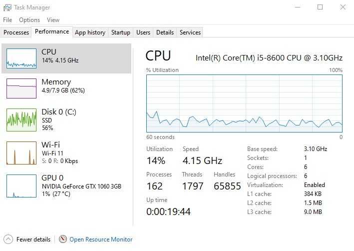 Intel i5-8600 до 4.30GHz процесор сокет 1151 - Coffee Lake