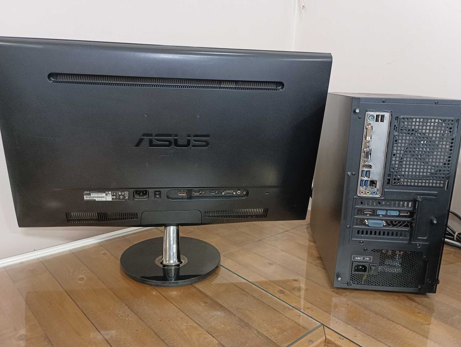 Гейминг компютър + монитор , клавиатура и мишка