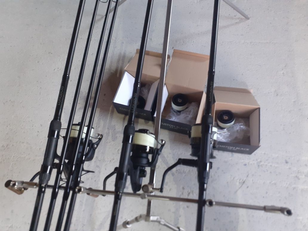 Set crap:3 okuma longbow 3.90m 3,5lb/3okuma cb 60