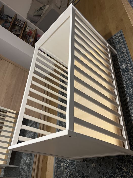 Patut Ikea SUNDVIK + bara de protectie laterala