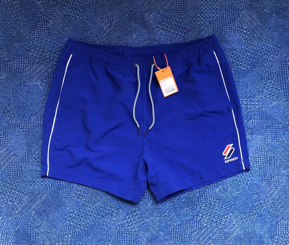 НОВИ Superdry Tri Series Swim Shorts ОРИГИНАЛ мъжки плажни шорти M