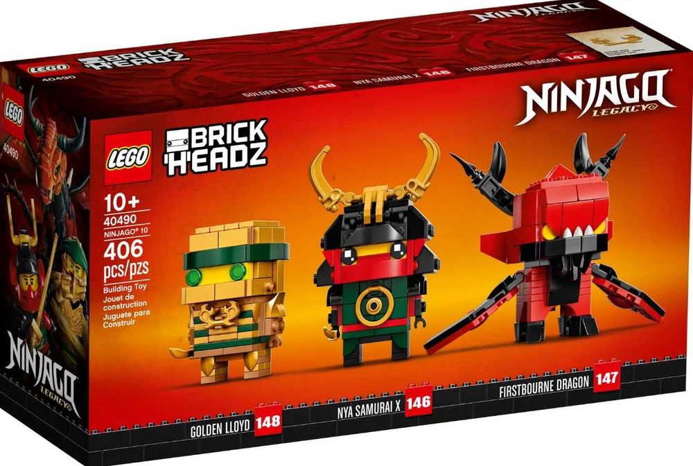Lego Brickheadz 40354 40381 40490 40541 40542 noi, sigilate