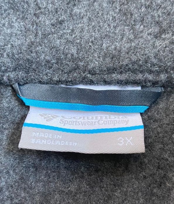 Polar cu fermoar Columbia, 3XL