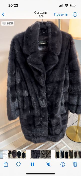Продам норковую шубу