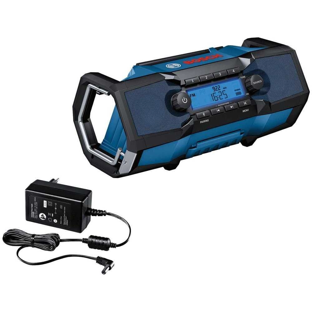 Bosch Professional GPB 18V-2SC строително радио,FM,Bluetooth