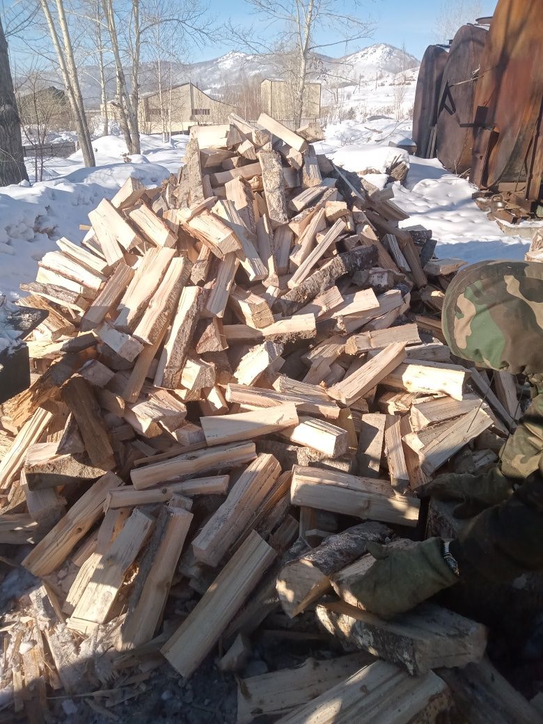 Дрова берёза колотая