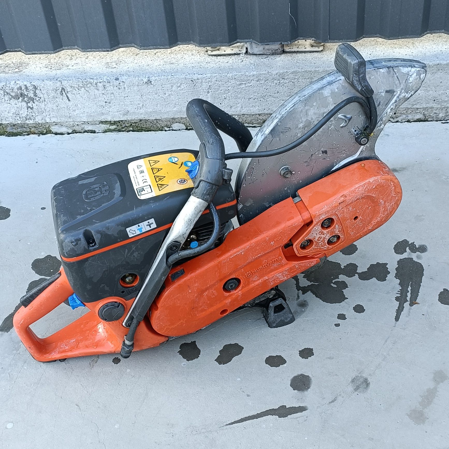 Husqvarna K770 drujba de taiat beton pavele