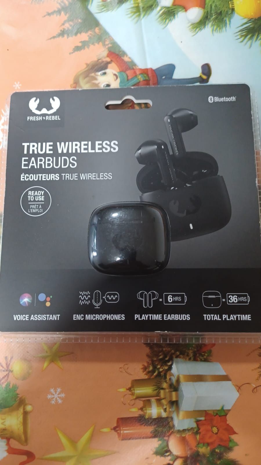 Casti wireless negre